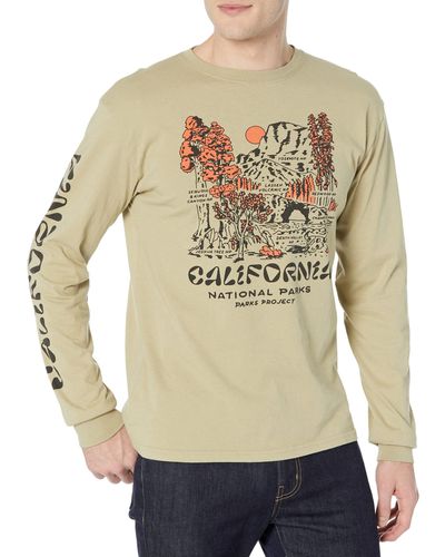 Parks Project National Parks Of California Long Sleeve Tee - Gray