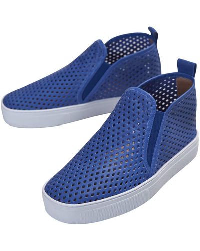 Jibs Mid-rise Sneaker Bootie - Blue