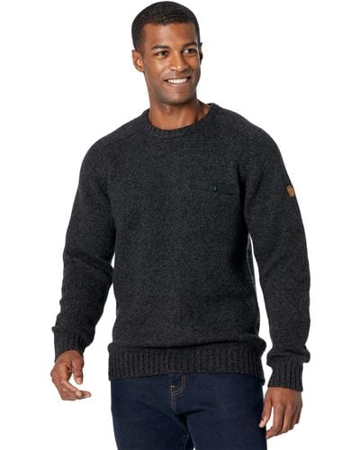 Fjallraven Lada Round Neck Sweater - Black
