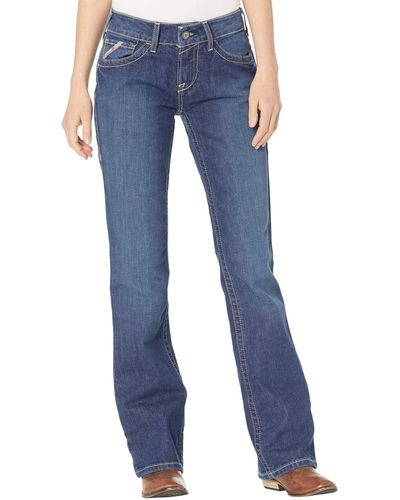 Ariat Fr Mid-rise Durastretch Jeans - Blue