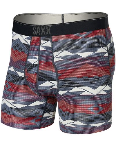 Saxx Underwear Co. Quest Boxer Brief Fly - Multicolor