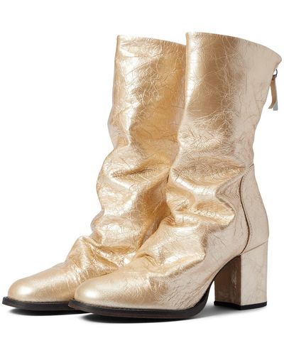 Free people gold on sale shoes