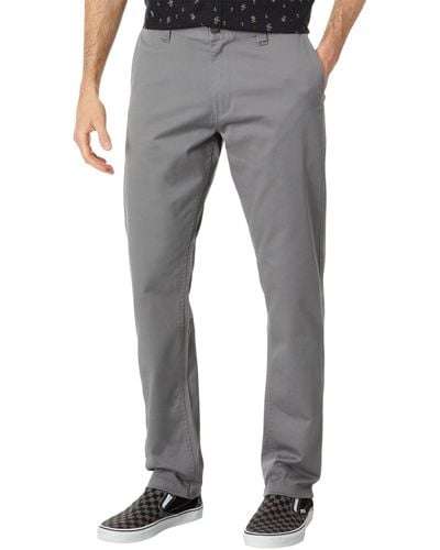 RVCA The Weekend Stretch Pants - Gray