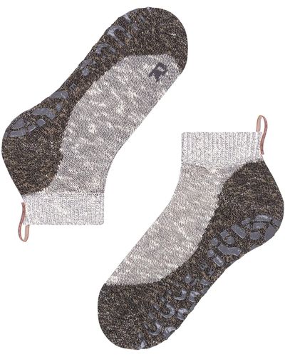 FALKE Lodge Homepad Slipper Socks - Gray