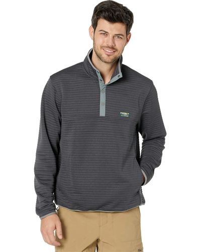 L.L. Bean Airlight Knit Pullover - Gray