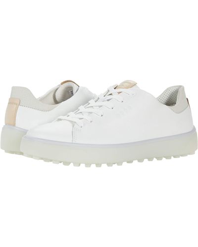 Ecco Golf Tray Hydromax Golf Shoes - White