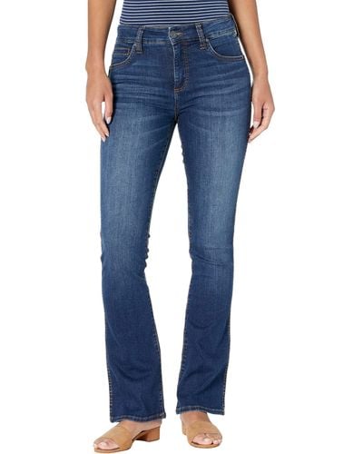 Kut From The Kloth Natalie High-rise Fab Ab Bootcut Jeans - Blue