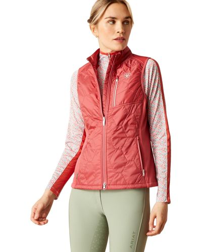 Ariat Fusion Insulated Vest - Red