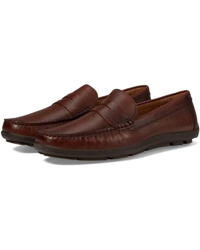 Johnnie-o Moxy Leather Penny - Brown