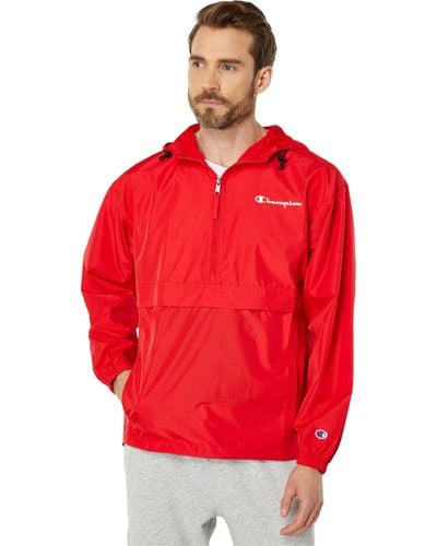 Champion Stadium Packable Jacket - Red