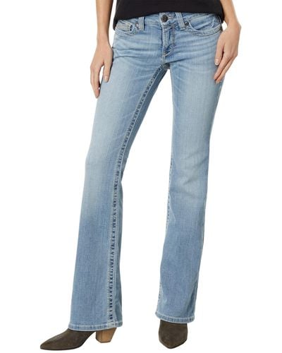 Ariat R.e.a.l. Mid-rise Kehlani Bootcut Jeans In Colorado - Blue