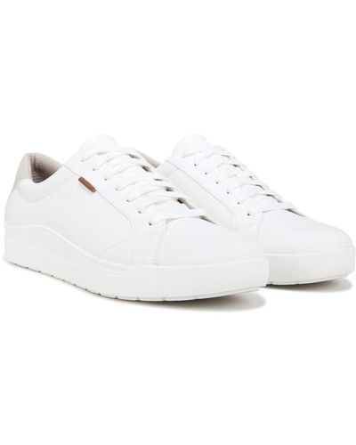 Dr. Scholls Time Off Mens Lace Up Sneaker - White