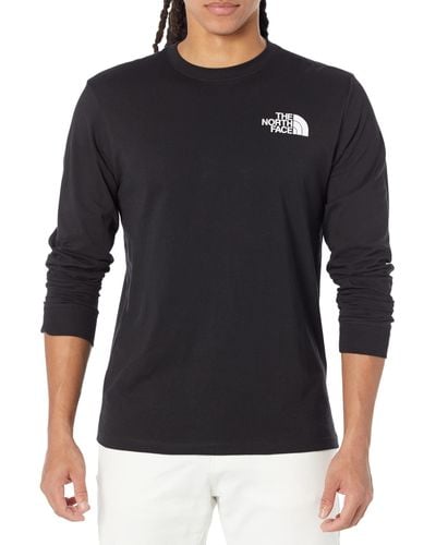 The North Face S' Long Sleeve Box Nse Tee - Blue