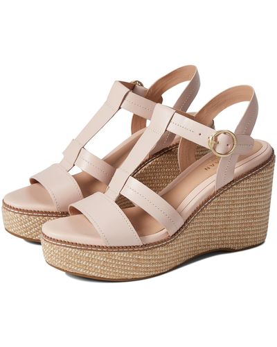 Cole Haan Cloudfeel All Day Wedge Sandal 75 Mm - Pink