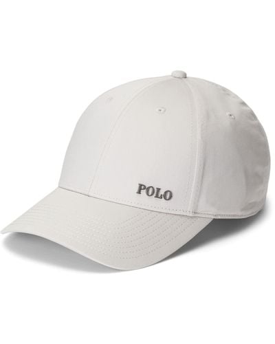Polo Ralph Lauren Logo-plaque Ball Cap - White