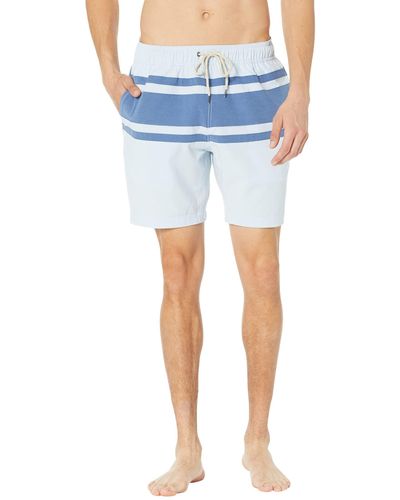 Faherty Beacon Trunks - Blue