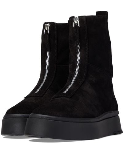 Vagabond Shoemakers Stacy Suede Warm Lining Zip Boot - Black
