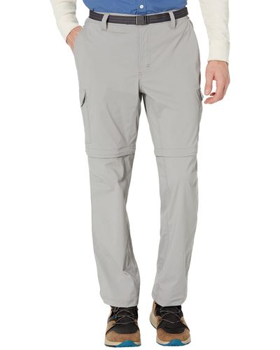 L.L. Bean 32 Tropicwear Zip Off Pants - Gray