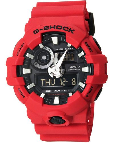 G-Shock Ga-700 - Red