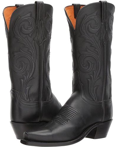 Lucchese Nicole (black) Women's Shoes