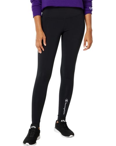 Champion Cold Weather Full Length Tights - Black