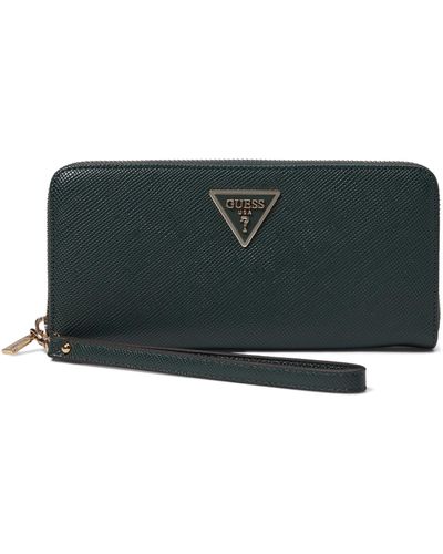 Green Guess Wallets and cardholders for Women | Lyst