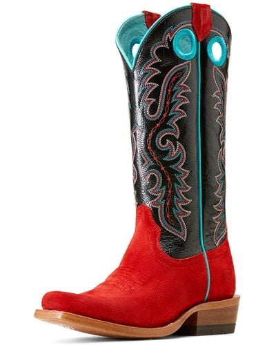 Ariat Futurity Boon Western Boots - Red
