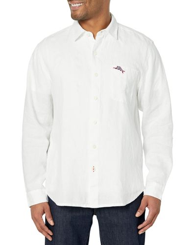 Tommy Bahama Marlin And Stripes - White