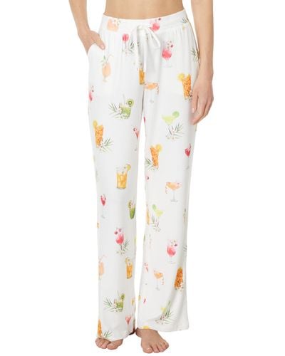 Pj Salvage Sipping On Sunshine Pant - White