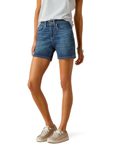 Ariat 5 Perfect-rise Lucy Shorts - Blue
