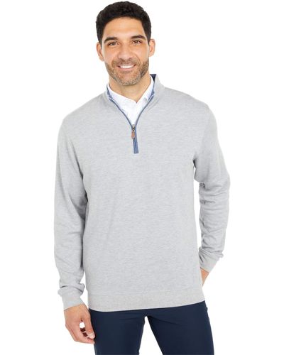 Johnnie-o Sully 1/4 Zip Pullover - Gray