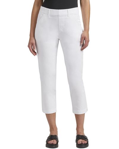 Jag Jeans Maddie Mid-rise Capris - Natural