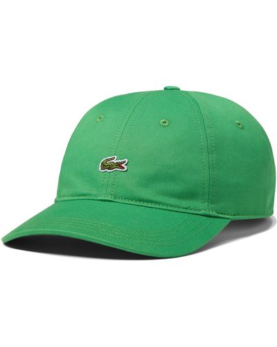 Lacoste Solid Mini Crop Cap - Green