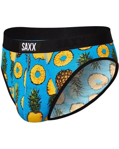 Saxx Underwear Co. Ultra Brief Fly - Blue