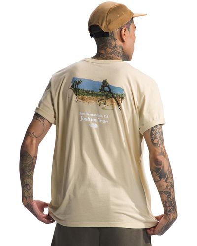 The North Face Short Sleeve Places We Love Tee - Natural