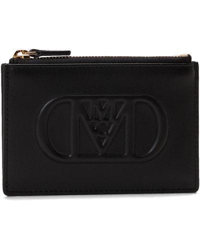 MCM Mode Travia Leather Card Case - Black