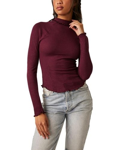 Free People Make It Easy Thermal - Red