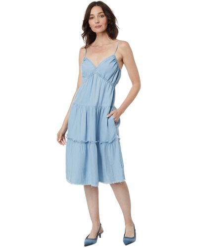 Kut From The Kloth Zaniah - Short Dress W/ Side Pockets - Blue