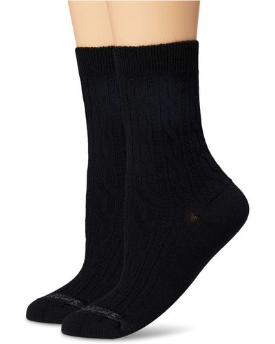 Smartwool Everyday Cable Crew 2-pack Socks - Black