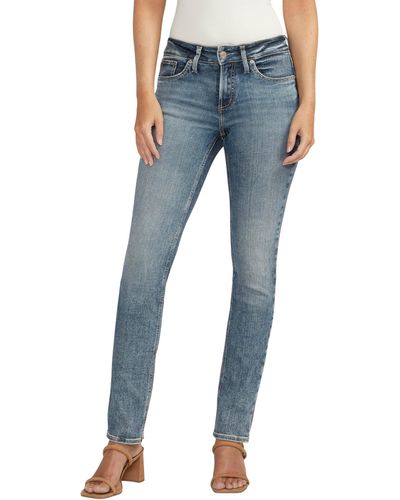 Silver Jeans Co. Highly Desirable Straight L28411rcs270 - Blue