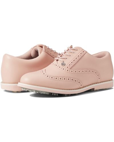 G/FORE Brogue Gallivanter Golf Shoes - Pink
