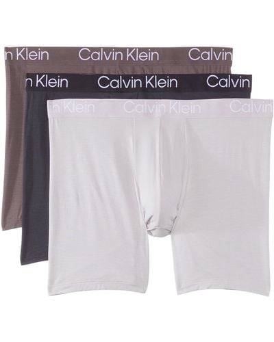 Calvin Klein Eco Pure Modal Boxer Brief 3-pack - Blue
