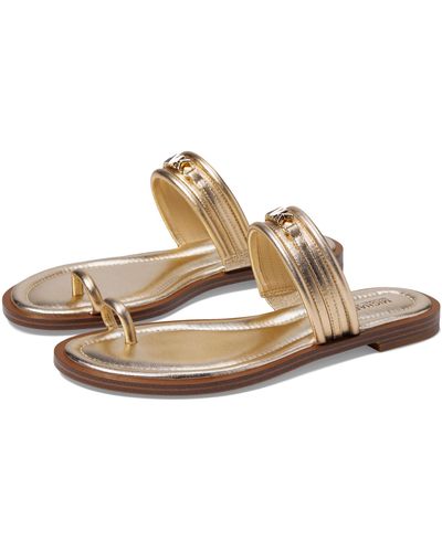 MICHAEL Michael Kors Veronica Flat Sandal - Metallic