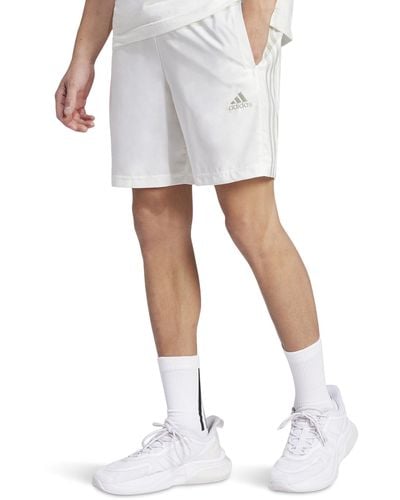 adidas Aeroready Essentials Chelsea 3-stripes Shorts - White
