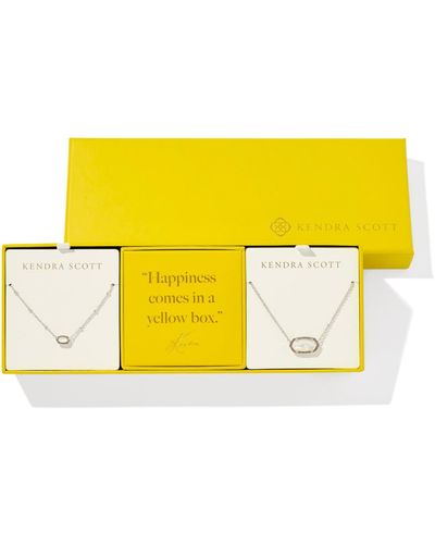 Kendra Scott Mini Elisa Gift Set - Yellow