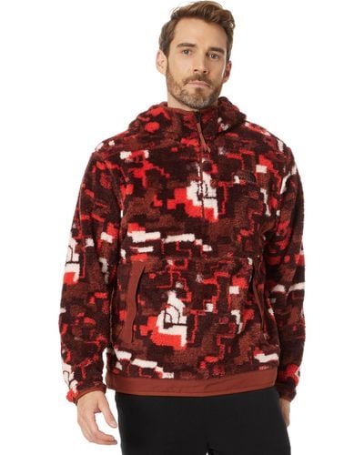 The North Face Campshire Fleece Hoodie - Red