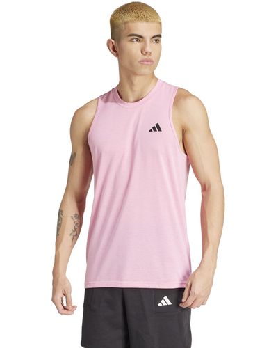adidas Essentials Feelready Training Sleeveless T-shirt - Pink
