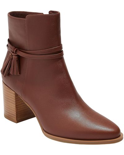 Jack Rogers Timber Tassel Bootie Leather - Brown
