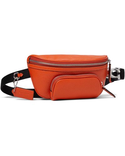 COACH Beck Belt Bag In Pebble Leather - Red