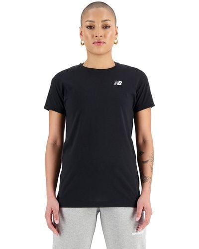New Balance Relentless Heathertech T-shirt - Black